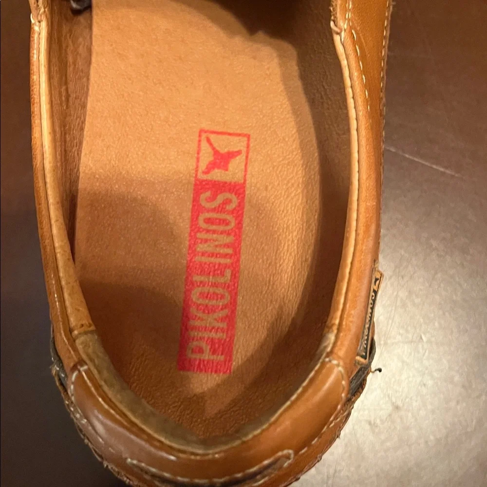 PIKOLINOS San Telmo, M1d 6032 Tan Leather Loafers for Men 41